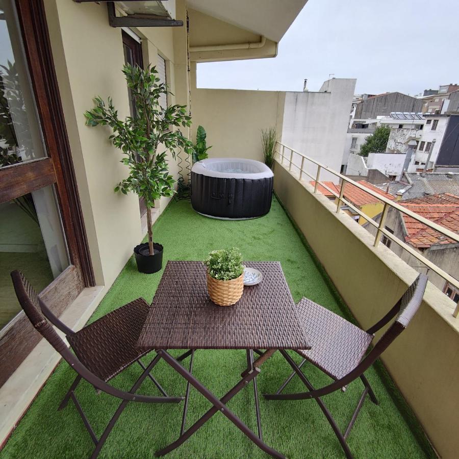Host Wise - Trendy Bright Flats With Jacuzzi - 5 Min Beach Матозиньюш Экстерьер фото